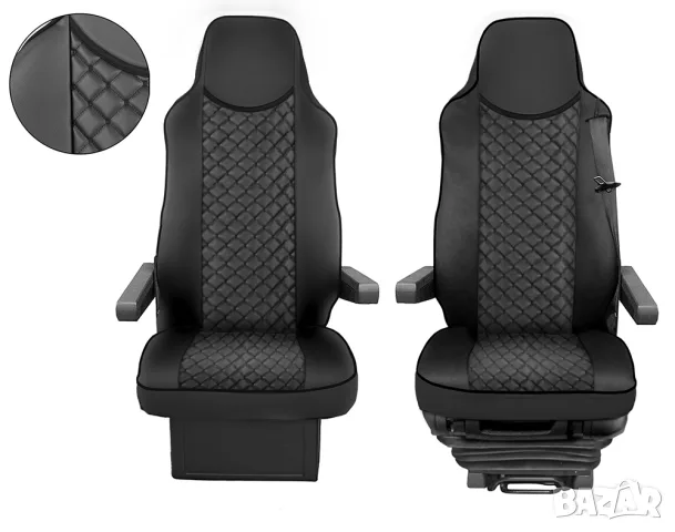 Комплект кожени тапицерии за Mercedes Actros MP3 MP4 2009-2015, снимка 5 - Аксесоари и консумативи - 55869144