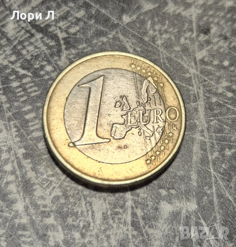 1 евро 2002 година Гърция-Буква S