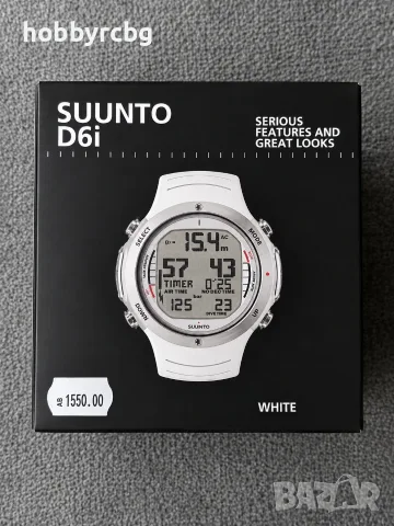 Suunto D6i White W/USB – водолазен компютър / часовник – състояние 10/10, снимка 6 - Смарт часовници - 55830705