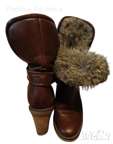 Ботуши естествена кожа 