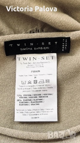 Луксозна асиметрична рокля TWIN-SET SIMONA BARBIERI Италия, снимка 8 - Рокли - 53206668