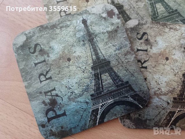коркови подложки с Айфеловата кула от Париж, Франция, снимка 2 - Други - 40541993
