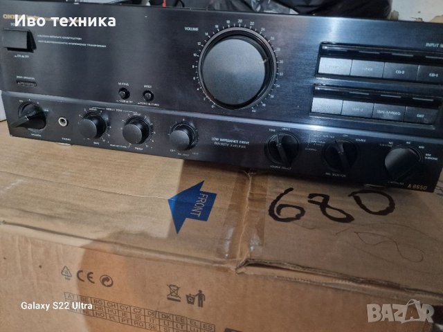 ONKYO integra A 8650, снимка 2 - Ресийвъри, усилватели, смесителни пултове - 41424056