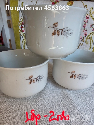 Порцелан за допълване, снимка 4 - Чинии - 51655702