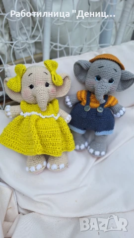 Слончета , снимка 5 - Плюшени играчки - 50885227