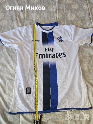 Челси Ретро Тениска Umbro XL, снимка 10 - Тениски - 55768339