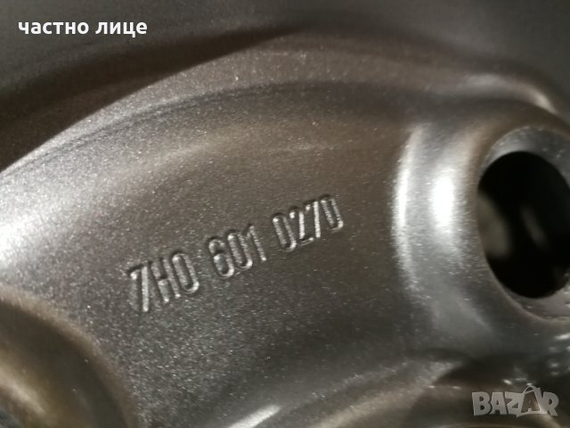VW Т5 Трaнспортер 5Х120 джaнти  r16, снимка 7 - Гуми и джанти - 34840779