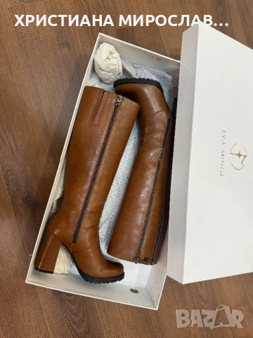 Дамски ботуши Eva Minge, снимка 4 - Дамски ботуши - 52398874