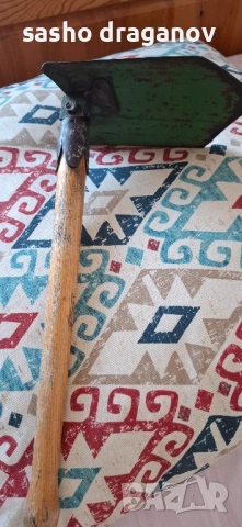 Военна сгъваема сапьорна лопата, (СССР/България), снимка 3 - Антикварни и старинни предмети - 52258290