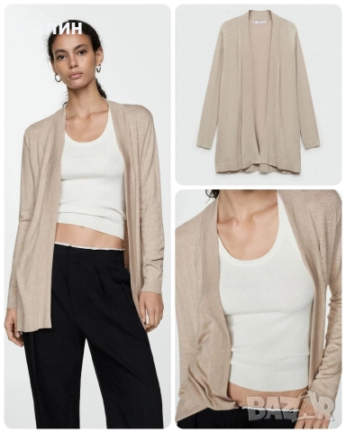 Дамски жилетки Mango, фино плетиво - два цвята - 31 лв., снимка 4 - Жилетки - 52791648