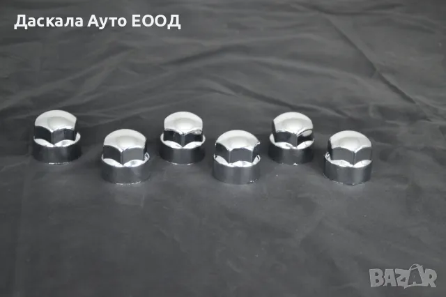 Хром капачки за болтове и гайки на бус ван кемпер 19мм - дълбоки, снимка 2 - Аксесоари и консумативи - 50356171