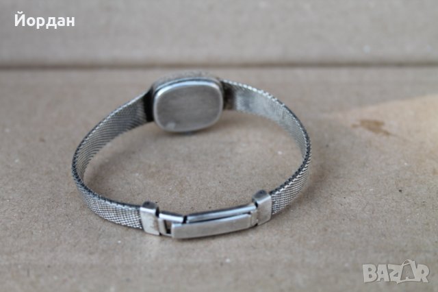 Дамски сребърен часовник ''Receda'' 17 камъка, снимка 12 - Дамски - 41470952