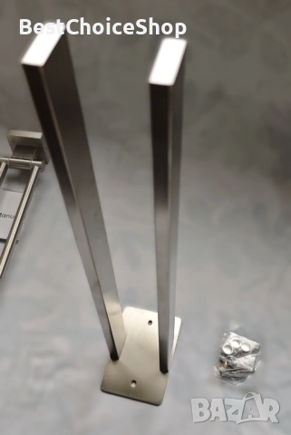 2бр. Двойни закачалки за баня – стенен монтаж, снимка 5 - Други стоки за дома - 53502077