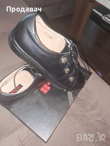 Дамски кожени обувки, снимка 2 - Дамски ежедневни обувки - 41519280