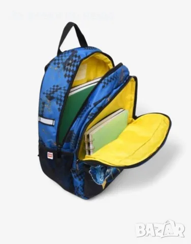 LEGO City Race Backpack Black/Blue Детска Раница Код P2962, снимка 2 - Раници - 55817327