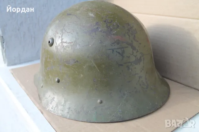 Българска военна каска модел 1936-та година, снимка 6 - Антикварни и старинни предмети - 47608261