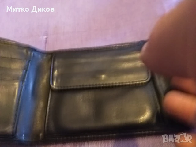 Nerri Karra марков портфейл естествена кожа 120х95 мм, снимка 5 - Портфейли, портмонета - 51107234