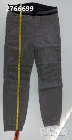 Карго панталон сив 134-140 см, снимка 2 - Детски панталони и дънки - 42561207