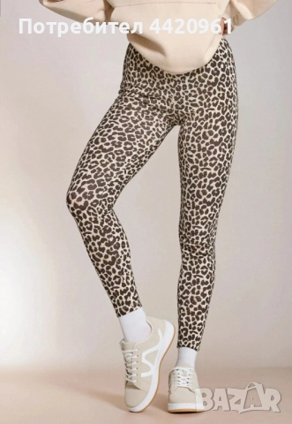 Клин с леапардов принт