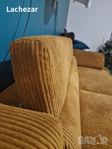 Жълт ъглов диван poso 01, снимка 6 - Дивани и мека мебел - 53085377