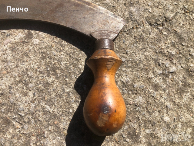 стар нож за кълцане "GOLDENBERG", снимка 3 - Ножове - 53691135