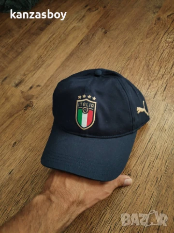 PUMA FIGC ITALIA TEAM CAP - страхотна мъжка шапка НОВА БЕЗ ЕТИКЕТИ, снимка 2 - Шапки - 51395338