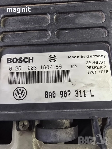 8A0907311L ECU Компютър VW Passat 1.8i 1993г. 0261203188, снимка 2 - Части - 52800073