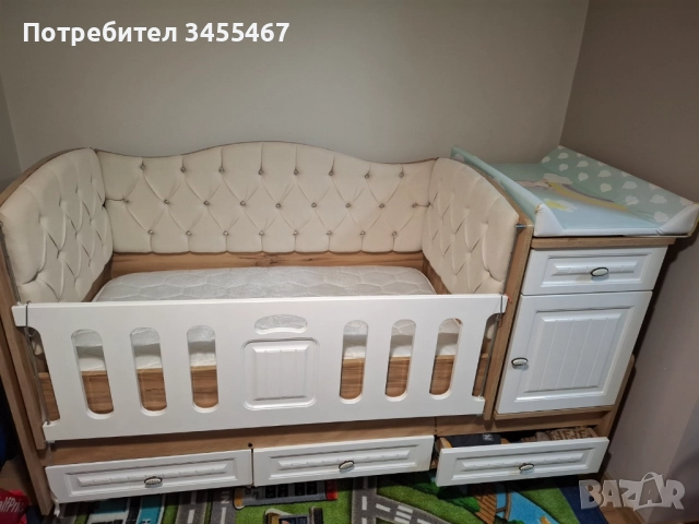 Продавам детско креватче, снимка 2 - Бебешки легла и матраци - 52870091