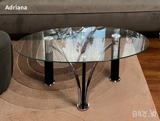 Холна маса - стъклена