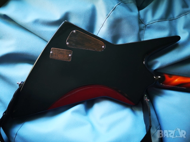 Лютиерска къстъм китара тип Explorer ESP EMG 81 JH, снимка 7 - Китари - 52943295