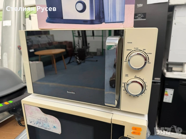 2702 breville  b17e9c  микровълнова фурна цена  35 евро или 68,45 лева  смр 1200 вата / 20 литра  - 