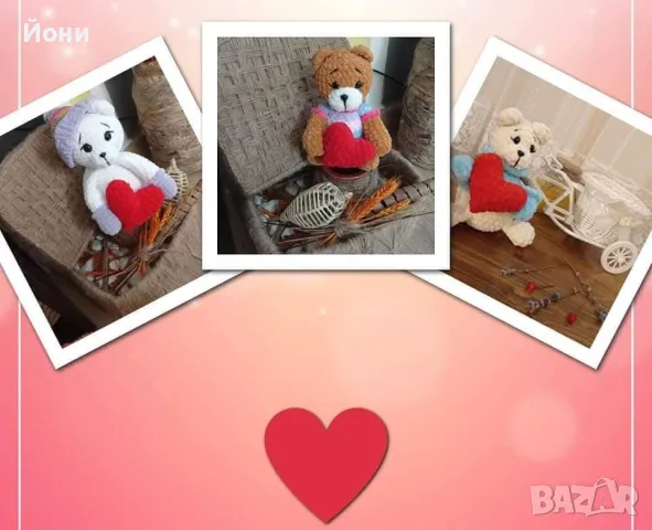 Ръчно изработени плюшени играчки 