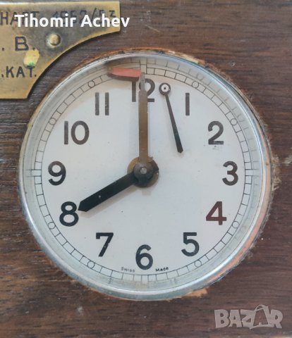 Шахматен швейцарски часовник стар, снимка 3 - Антикварни и старинни предмети - 39114315
