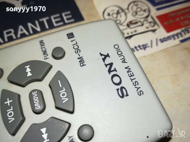 SONY RM-SCL1 AUDIO REMOTE CONTROL 2806231036, снимка 7 - Други - 41379623