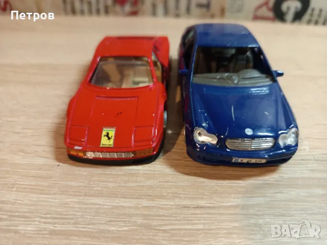 Колички "Mercedes" C-Class и "Ferrari" testarosa, снимка 7 - Коли, камиони, мотори, писти - 47917582