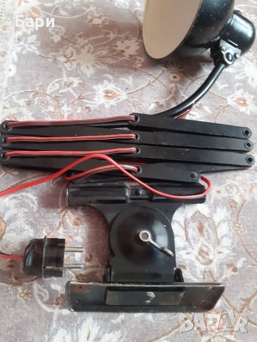 Рядка разтегателна немска лампа Kaiser-Idell-Оriginal, снимка 7 - Други ценни предмети - 40662091