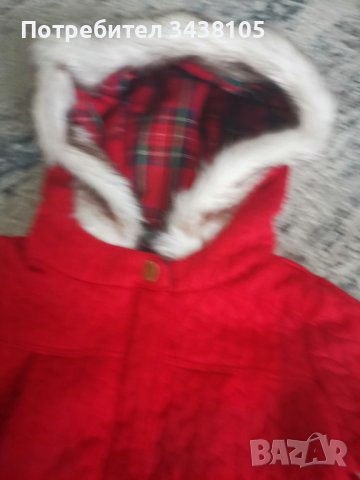 ново палто размер 12-18м, снимка 3 - Бебешки якета и елеци - 41585615