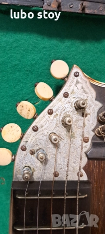 Цитра стар музикален инструмент - антика, снимка 3 - Антикварни и старинни предмети - 51544532