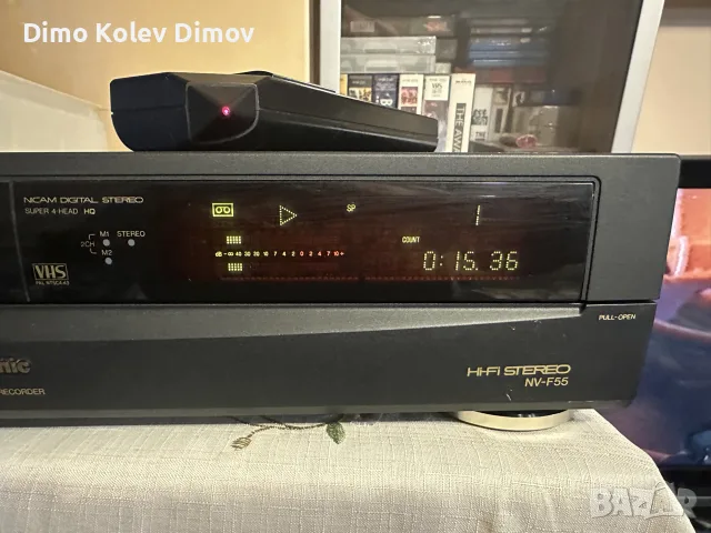 Видео Panasonic nv f 55 с Дистанционно и Бонус касета, снимка 7 - Плейъри, домашно кино, прожектори - 55966784