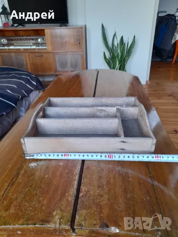 Сандъче за кухненски прибори #2, снимка 4 - Антикварни и старинни предмети - 49098404