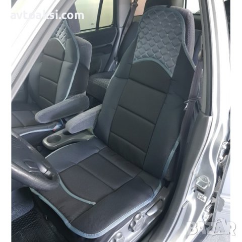 Тапицерия/Калъф за предни седалки от текстил/кожа универсални-50283, снимка 9 - Аксесоари и консумативи - 40663390