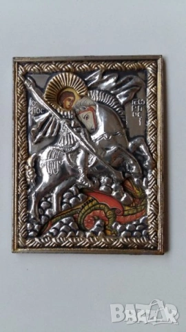 ХОРУГВА НА СВЕТИ МИНА И ДРУГИ ИКОНИ, снимка 12 - Икони - 50037729