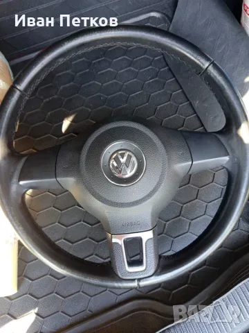 Оригинален волан с Airbag и модул за Фолксваген Голф 6 / VW Golf 6 (не е мулти)
