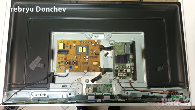 Hitachi 43HAK6150 със счупен дисплей-захранване 17IPS72/Main Board 17MB170/T-con HV430QUBH10, снимка 4 - Части и Платки - 34600651