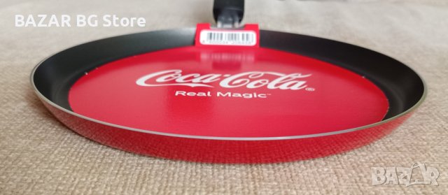 Тиган за палачинки лимитирана серия на COCA COLA. Диаметър 25 см. Нов., снимка 2 - Съдове за готвене - 41543958