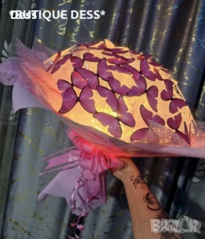 Светещи ръчно изработени букети ✨️"DESS"✨️, снимка 4 - Подаръци за рожден ден - 53378812