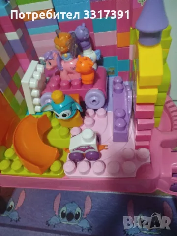 Mega bloks 184 части с масичка, снимка 2 - Образователни игри - 55748092