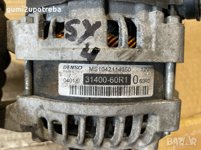 Алтернатор Генератор 31400-60Р1 SUZUKI SX4 S-Cross JY 2018 1.0 Турбо, снимка 2 - Части - 50771862