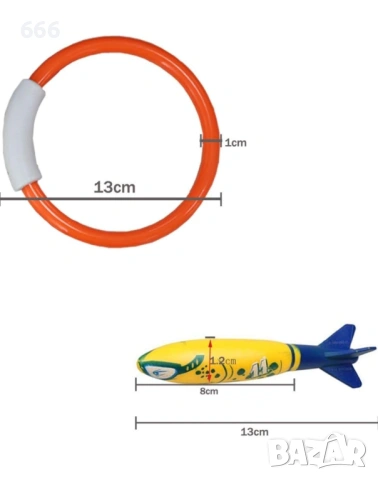 Детски водни играчки, снимка 2 - Други - 53698525