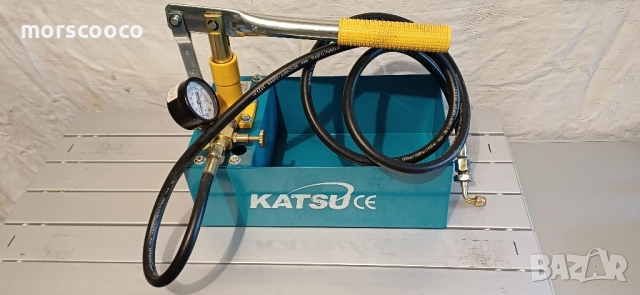 Ръчна помпа за изпитване на налягане "KATSU"-5L - 50бара
